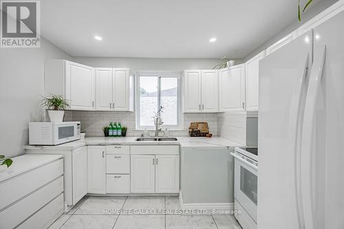 161 Tulloch Drive, Ajax, ON - Indoor Photo Showing Kitchen With Double Sink