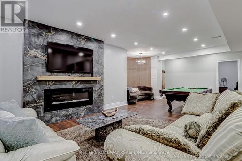 68 Hailsham Court, Vaughan, ON - Indoor Photo Showing Living Room With Fireplace