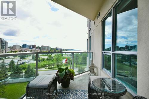 509 - 6 Toronto Street, Barrie (City Centre), ON - Outdoor With Balcony With View With Exterior