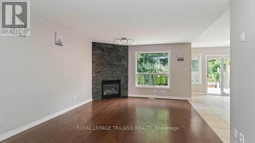 1162 Smither Road, London, ON - Indoor With Fireplace
