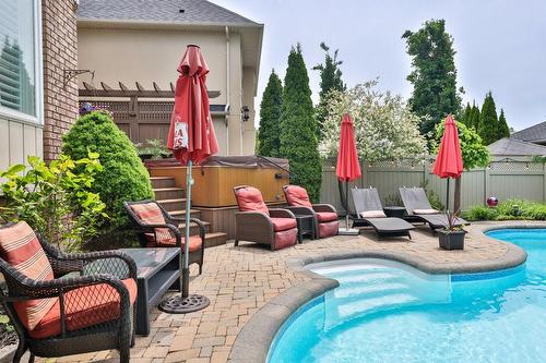 4143 Bianca Forest Drive, Burlington, ON - Outdoor With In Ground Pool With Deck Patio Veranda