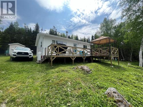 13 Paul'S Lake, Badger, NL - Outdoor With Deck Patio Veranda