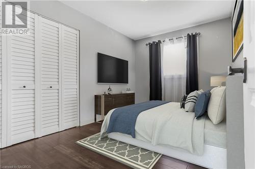 virtually staged - 614506 Hamilton Lane, West Grey, ON - Indoor Photo Showing Bedroom