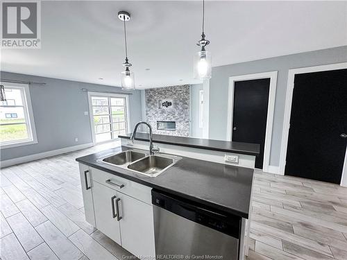 61 Francfort Cres, Moncton, NB - Indoor Photo Showing Kitchen With Double Sink