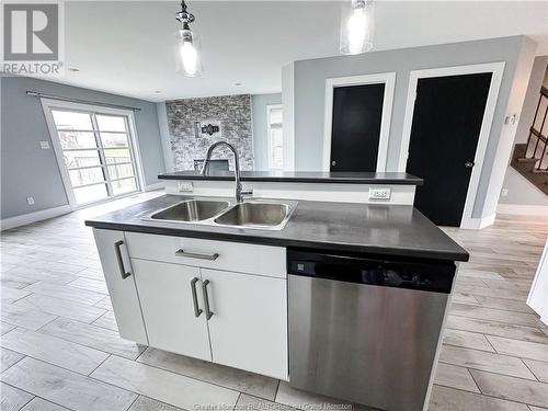 61 Francfort Cres, Moncton, NB - Indoor Photo Showing Kitchen With Double Sink