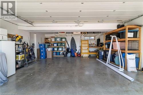 garage - 166 Maple Hill Road, Brockton, ON - Indoor Photo Showing Garage