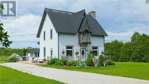 1245 East Road, Northern Bruce Peninsula, ON - Outdoor With Facade