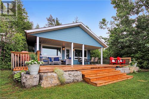 1208 Sunset Drive, South Bruce Peninsula, ON - Outdoor With Deck Patio Veranda