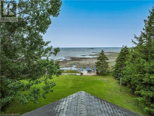 1208 Sunset Drive, South Bruce Peninsula, ON - Outdoor With Body Of Water With View