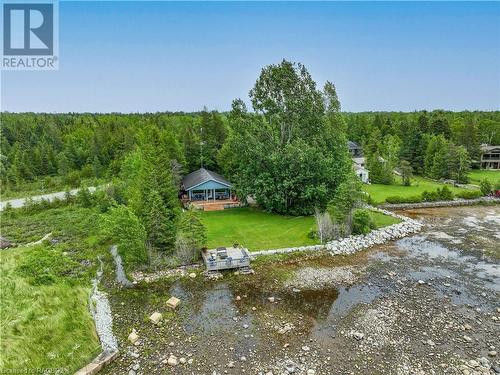 1208 Sunset Drive, South Bruce Peninsula, ON - Outdoor With Body Of Water With View