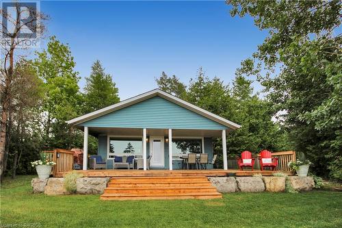 1208 Sunset Drive, South Bruce Peninsula, ON - Outdoor With Deck Patio Veranda