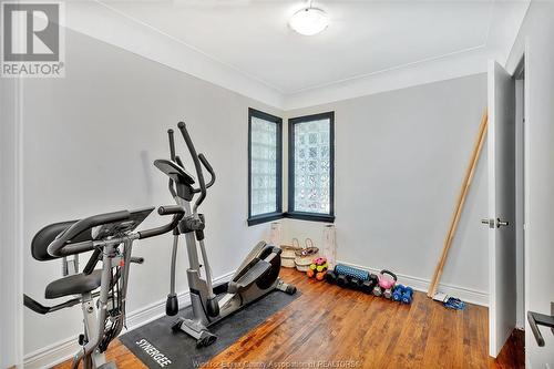 2584 Chilver Road, Windsor, ON - Indoor Photo Showing Gym Room