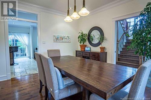 4 Blue Jay Court, Hanwell, NB - Indoor Photo Showing Dining Room