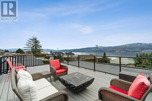 1662 Pritchard Drive, West Kelowna, BC - Outdoor With Body Of Water With Deck Patio Veranda With View