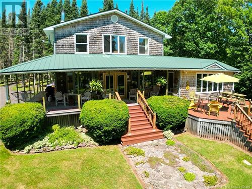 1987 Lakeview Road, Cambridge-Narrows, NB - Outdoor With Deck Patio Veranda