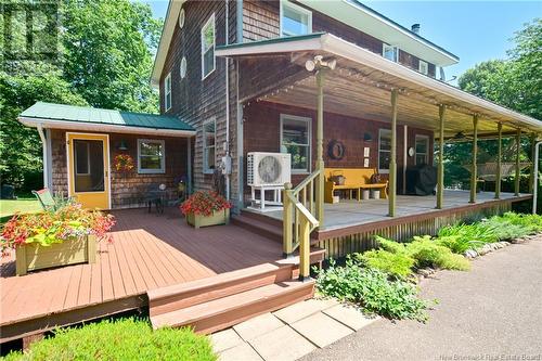 1987 Lakeview Road, Cambridge-Narrows, NB - Outdoor With Deck Patio Veranda With Exterior