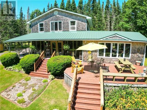 1987 Lakeview Road, Cambridge-Narrows, NB - Outdoor With Deck Patio Veranda