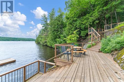 1 - 24 Ruby Lane, Huntsville, ON - Outdoor With Body Of Water With Deck Patio Veranda