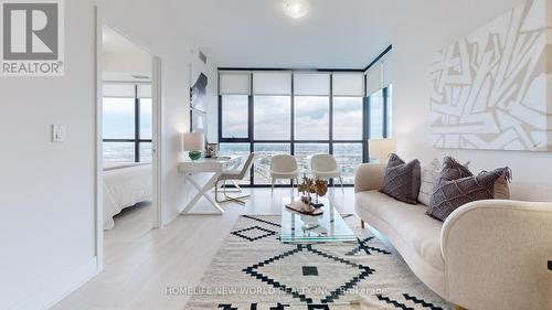 2501 - 2908 Highway 7 Road, Vaughan, ON - Indoor Photo Showing Living Room