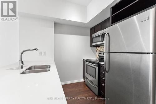 301 - 105 The Queensway Avenue, Toronto, ON - Indoor Photo Showing Kitchen With Double Sink