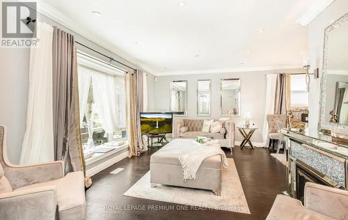 35 Brentwood Drive, Brampton, ON - Indoor Photo Showing Living Room With Fireplace