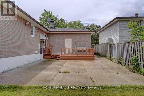 93 Amberjack Boulevard, Toronto, ON - Outdoor With Deck Patio Veranda With Exterior