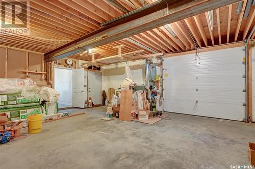 758 Tatanka Drive, Buffalo Pound Lake, SK - Indoor Photo Showing Garage