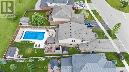 22 Stonefield Gate, Middlesex Centre, ON - Outdoor With In Ground Pool With View