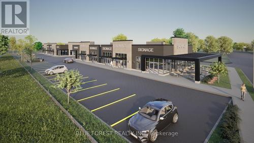 Rendering of plaza - Lot 51 Hagerty Road, Newbury, ON 