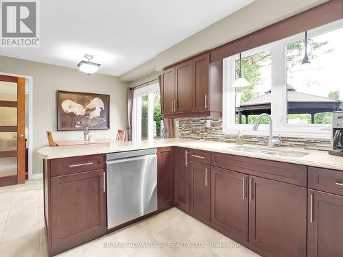 43 Dunsmoor Road, London, ON - Indoor Photo Showing Kitchen With Double Sink