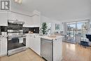 2208 - 5500 Yonge Street, Toronto, ON  - Indoor Photo Showing Kitchen With Double Sink 