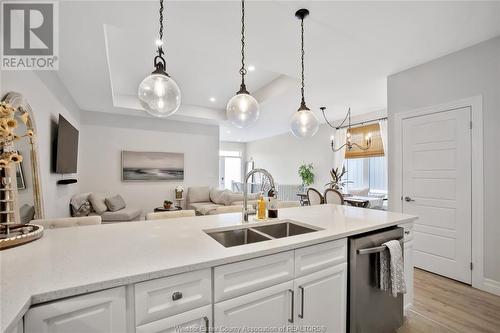 1942 Ethan Court, Windsor, ON - Indoor Photo Showing Kitchen With Double Sink