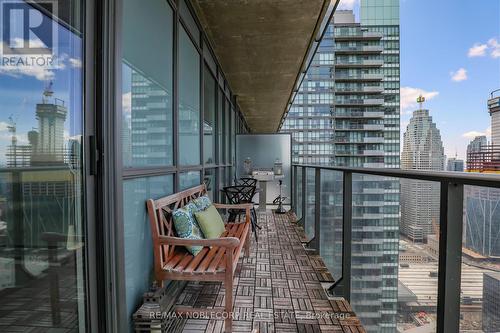 4407 - 55 Brenmer Boulevard, Toronto, ON - Outdoor With Balcony