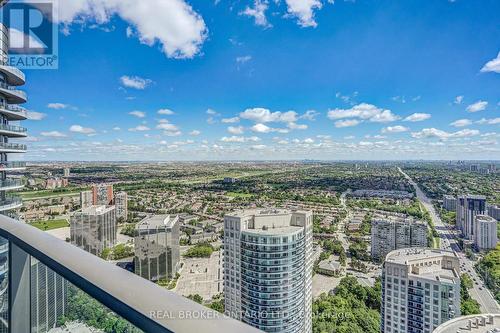 4607 - 60 Absolute Avenue, Mississauga, ON - Outdoor With Balcony With View