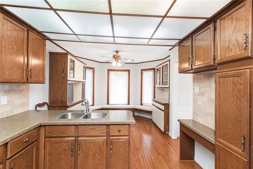2155 Duncaster Drive|Unit #34, Burlington, ON - Indoor Photo Showing Kitchen With Double Sink