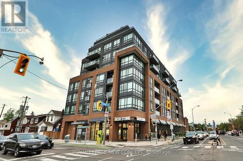 412 - 630 Greenwood Avenue, Toronto, ON - Outdoor With Facade