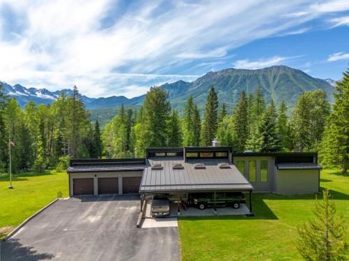 105 Castle Mountain Road, Fernie, BC - Outdoor With Deck Patio Veranda With View