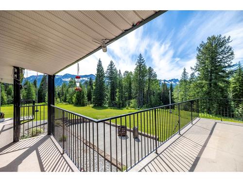 105 Castle Mountain Road, Fernie, BC - Outdoor With Deck Patio Veranda With Exterior
