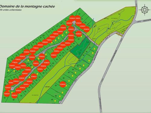 Drawing (sketch) - Ch. De La Montagne-Cachée, Eastman, QC 