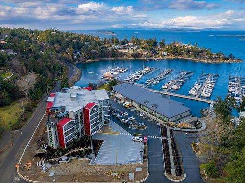 204-3529 Dolphin Dr, Nanoose Bay, BC - Outdoor With Body Of Water With View