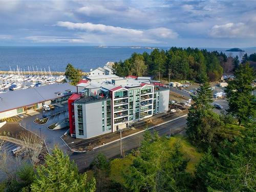 204-3529 Dolphin Dr, Nanoose Bay, BC - Outdoor With Body Of Water With View