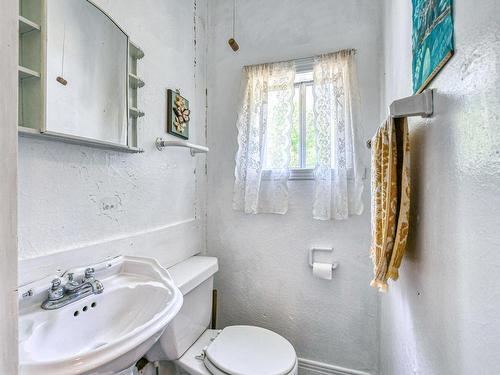 Powder room - 106 Ch. Chaperon, Saint-Donat, QC - Indoor Photo Showing Bathroom