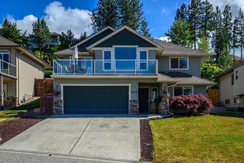 4979 Windsong Crescent, Kelowna, BC - Outdoor With Balcony With Facade