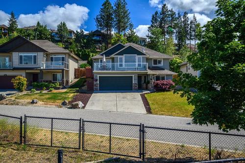 4979 Windsong Crescent, Kelowna, BC - Outdoor With Balcony With Deck Patio Veranda With Facade
