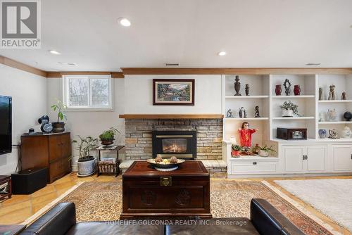 66 Highcourt Crescent, Toronto, ON - Indoor With Fireplace