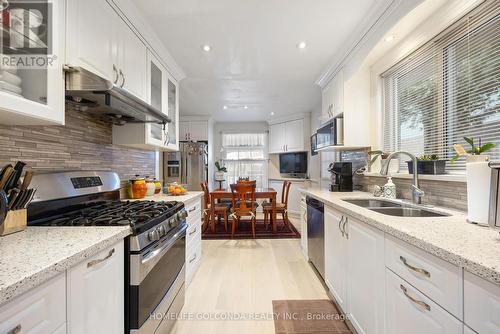 66 Highcourt Crescent, Toronto, ON - Indoor Photo Showing Kitchen With Double Sink With Upgraded Kitchen