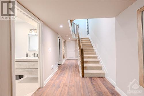Engineered laminate flooring throughout lower level - 519 Kilspindie Ridge, Ottawa, ON - Indoor Photo Showing Other Room