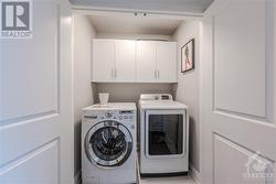 Second level laundry area. - 