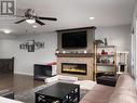 7678 Stillwater Crescent, Prince George, BC  - Indoor Photo Showing Living Room With Fireplace 