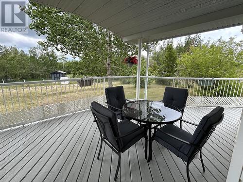 9885 73 Avenue, Fort St. John, BC - Outdoor With Deck Patio Veranda With Exterior